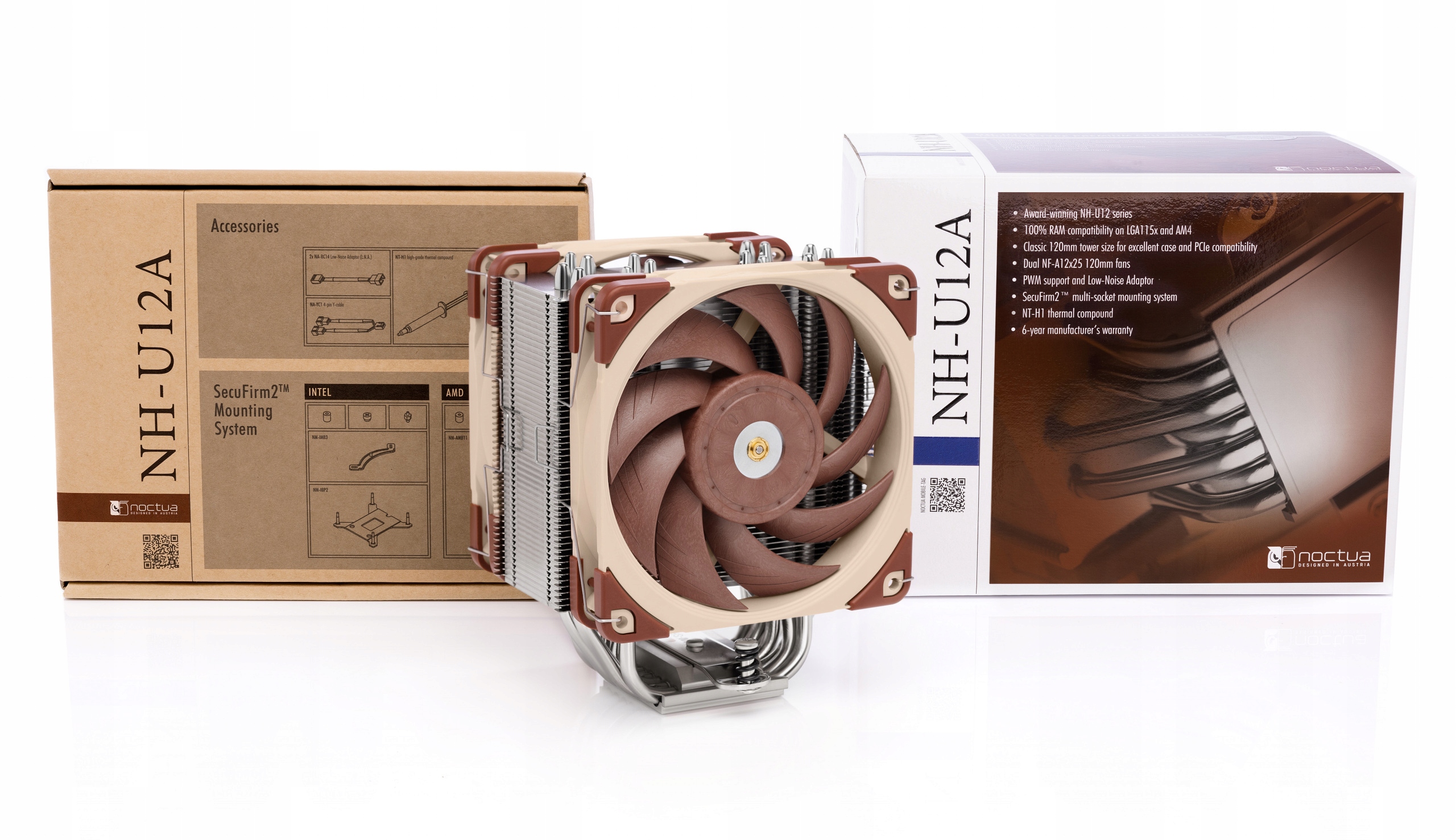 Aktívny chladič CPU Noctua NH-U12A